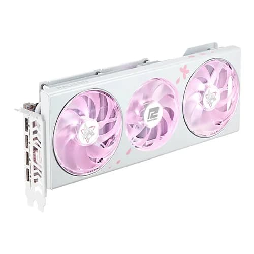 PowerColor Hellhound Sakura RX 7800 XT OC 16GB GDDR6 Graphics Card